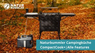 Deine mobile Küche für unterwegs! I Naturbummler Campingküche CompactCook+ I Vorstellung & Features