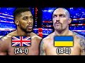 EPIC SHOWDOWN Anthony Joshua UK Vs Oleksandr Usyk Ukraine Full Fight Highlights