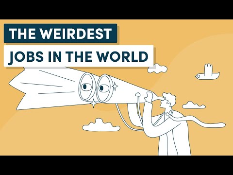 世上真是無奇不有！來看看有哪 10 種古怪工作吧！（The 10 Weirdest Jobs in the World and What They Pay）