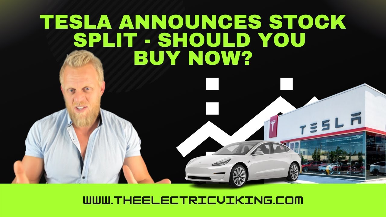 <h1 class=title>Tesla announces stock split - should you buy now?</h1>