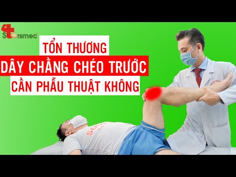 Đứt dây chằng chéo trước - Có cần phẫu thuật không? | Bác sĩ Thể thao Nguyễn Trọng Thuỷ