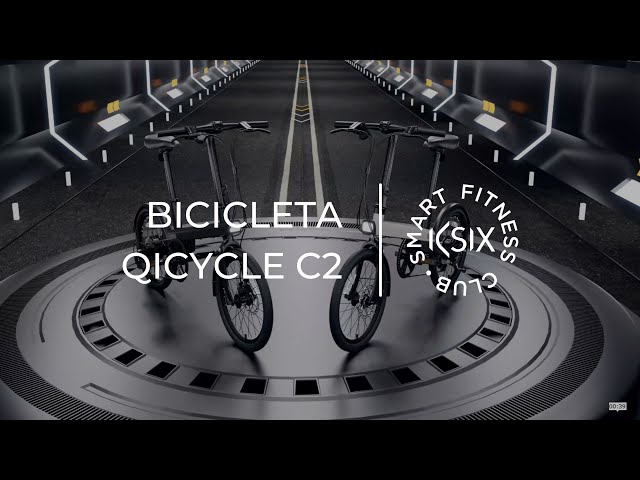 Bicicletta elettrica urbana QiCycle C2 nera video