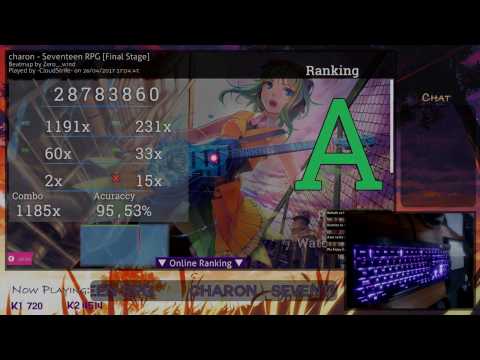 [osu!] charon - Seventeen RPG [Final Stage] 1.185x