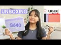 Purple UGEE S640 Pen Tablet Unboxing Testing First Impression ︎ Emmy Lou