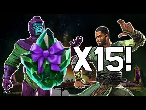 Opening 15x Greater Gifting + 9x Nostalgia Crystals! - Marvel Contest Of Champions