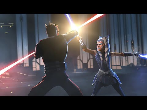 [AMV] SW/ Ahsoka Tano vs Darth Maul/ 7 Season/SKILLET