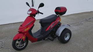 50cc Revolution Trike Scooter For Sale From SaferWholesale.com