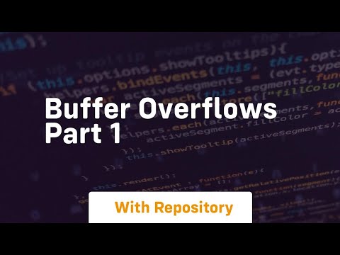 Buffer overflows part 1