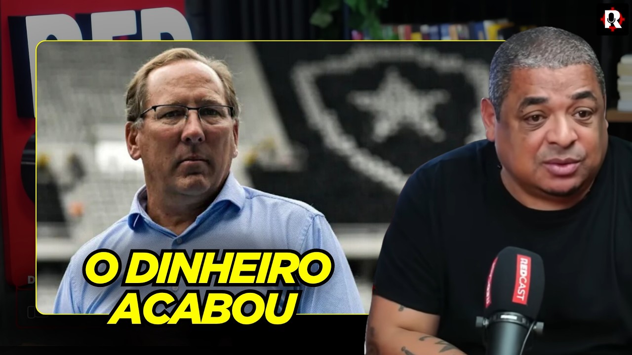 VAMPETA CRAVA FIM DO BOTAFOGO: "O TEXTOR VAI EMBORA"