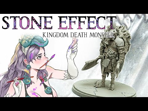 Painting Stone Effect - Kingdom Death Monster