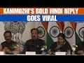 Kanimozhi S Bold Reply On Hindi Wins Applause In Spain India S Unity In Diversity Reaffirmed