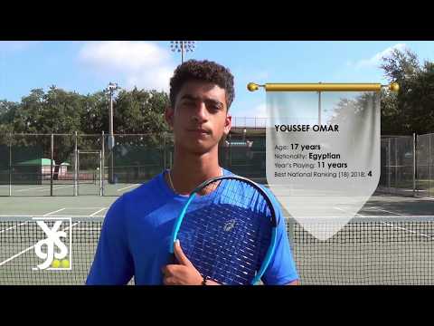 Youssef Omar college tennis recruiting video