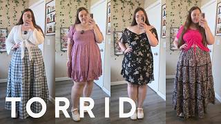 TORRID HAUL Size 18/20 Try On | Plus Size Summer to Fall Looks