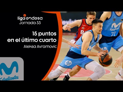 El espectacular último cuarto de Aleksa Avramovic