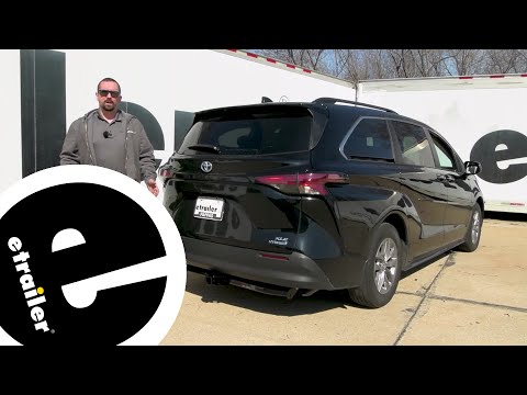 etrailer | How to Install: Curt Trailer Hitch Receiver on your 2022 Toyota Sienna