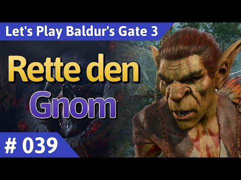 Baldur's Gate 3 deutsch Teil 39 - Rette den Gnom Let's Play