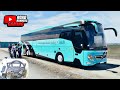 ETS2 Bus Safety Coach Mercedes Tourismo Bus On Extreme Realistic Romania Roads