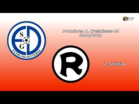 SG Everloh-Ditterke gegen TuS Ricklingen am 24.08.2018 um 18:30 Uhr - Highlights