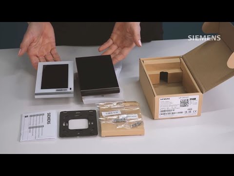 Siemens KNX Touch Control TC5 – Unboxing