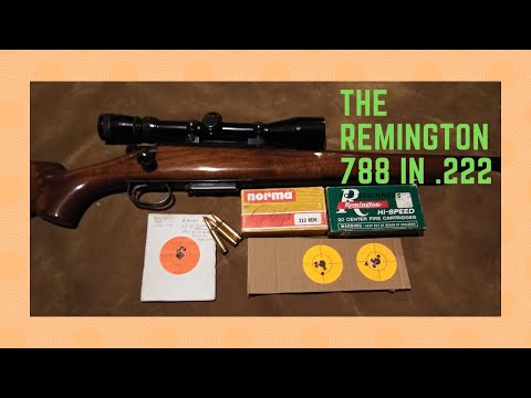 The Remington 788 in  222