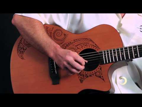 Luna Guitars' Oracle series Tattoo Acoustic/Electric: Product Spotlight