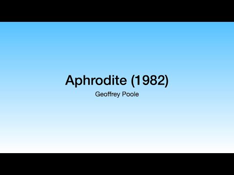 Geoffrey Poole - Aphrodite (1982)