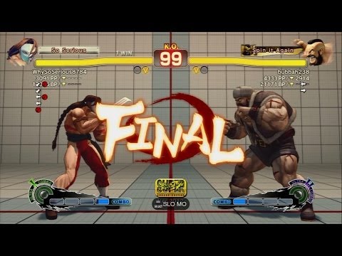 SSF4AE 2014 - Vega (WhySoSerious) Vs Zangief (bubbah238)