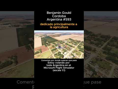 Benjamin Gould, Cordoba desde el Microsoft Flight Simulator #benjamingould #cordoba #msfs #joaha45
