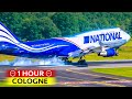 1 Hour Of Plane Spotting At COLOGNE 2021