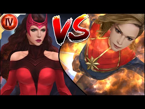*NEW META* || SCARLET WITCH vs CAPTAIN MARVEL || Uni Hero Female ABX || MARVEL Future Fight || mff