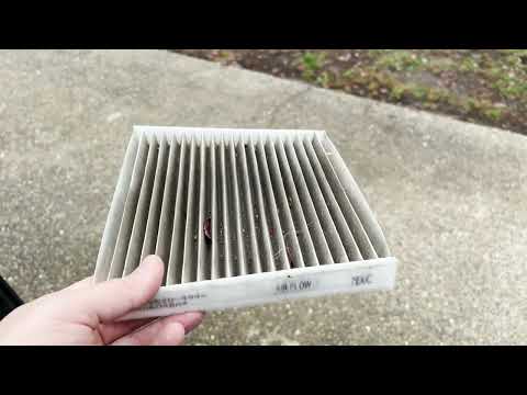 How to replace the cabin air filter on a 2021, 5th Gen RAM 2500.