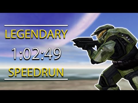 [WR] Halo: CE in 1:02:49 | Legendary Speedrun |