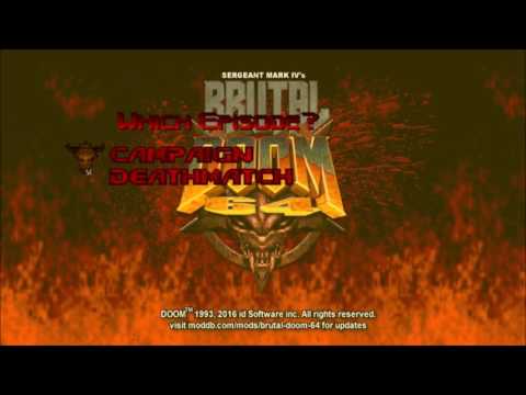 Brutal Doom 64 : vidéo de la mise à jour 2.0