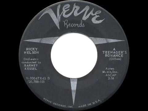 1957 HITS ARCHIVE  A Teenager’s Romance   Ricky Nelson