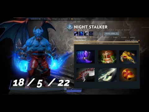 DOTA 2 HIGHLIGHTS NIGHT STALKER 18 KILLS