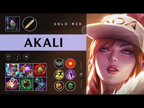 Akali Mid vs Sylas - VN Challenger Patch 25.24