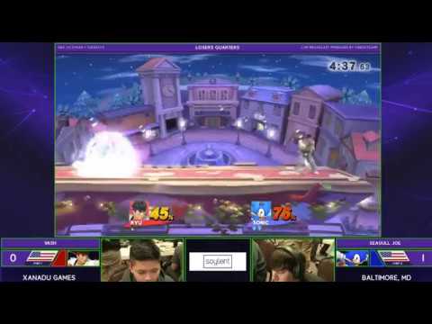 [XANADU] S@X 241 Smash 4 - Vash (Ryu) vs Seagull Joe (Sonic) - Losers Quarters