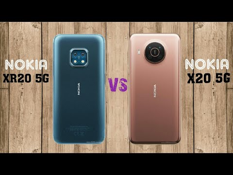 NOKIA XR20 5G vs NOKIA X20 5G
