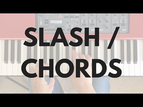 Slash Chords Explained in Five Minutes || Piano Questions Answered