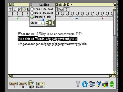 Pendown (Acorn Archimedes software 1992)