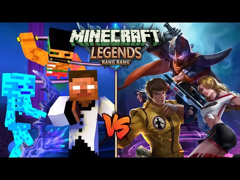 EPIC Monster School Battle! Minecraft Legends