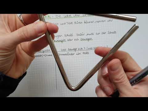 Physik Klasse 7 - Akustik: Schallquellen und Schallempfänger