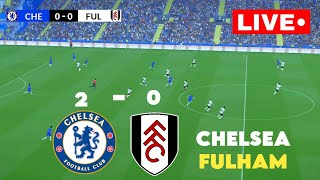 Chelsea 🆚 Fulham | Premier League 2025 | LIVE Football Match Simulation 🎮⚽