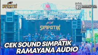 Download lagu CEK SOUND SAMPAI RATA - LIVE SIMPATIK MUSIC - RAMAYANA AUDIO 20RB WATT mp3 Download lagu CEK SOUND SAMPAI RATA - LIVE SIMPATIK MUSIC - RAMAYANA AUDIO 20RB WATT mp3