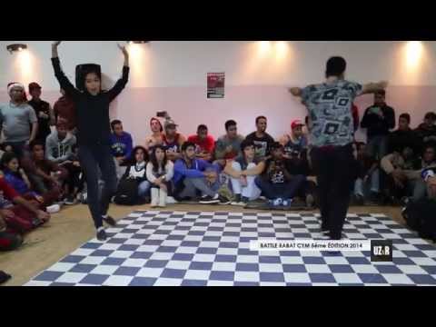 Bboy Ninja vs Imane - Battle Rabat Cym 5éme édition 2014