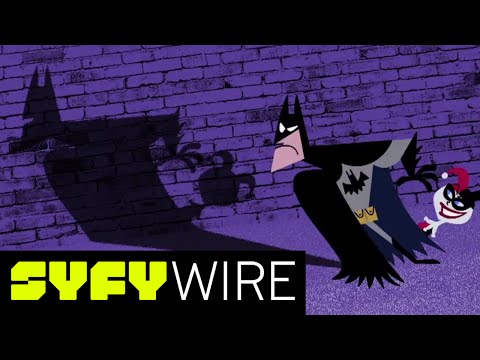 Exclusive Sneak Peek: Batman and Harley Quinn Opening Credits | San Diego Comic-Con 2017 | SYFY WIRE