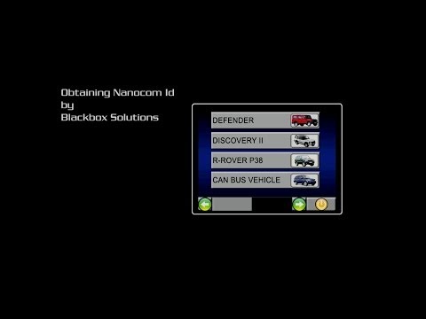 Thumbnail for Step 1: Obtaining Nanocom ID