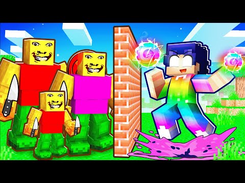 Unbelievable: I Used GOD MODE to Survive a Weird Family in Minecraft