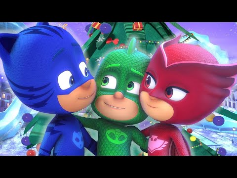 PJ Masks in Hindi - Gekko Saves Christmas - हिंदी Kahaniya - Hindi Cartoons for Kids