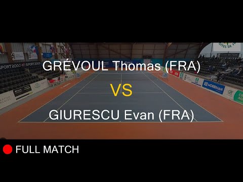 GRÉVOUL Thomas (FRA) VS GIURESCU Evan (FRA) - Open Super 12 Auray 2023